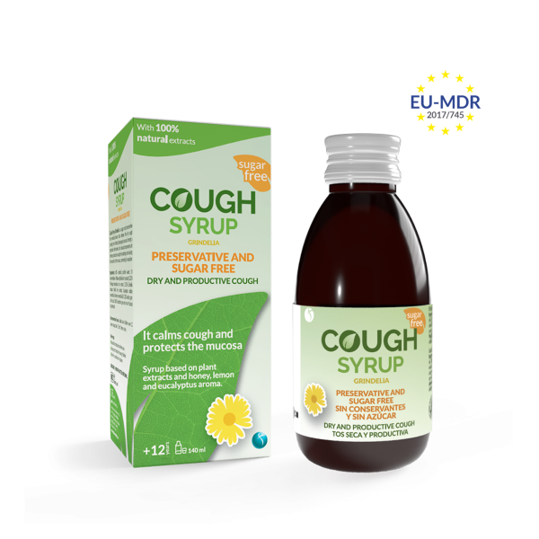 COUGH SYRUP GRINDELIA SUGAR AND PRESERVATIVE FREE