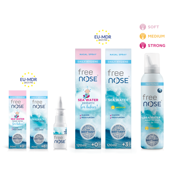FREE NOSE® AGUA DE MAR ISOTÓNICA