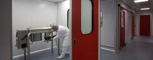 Weighting Room with HEPA filter